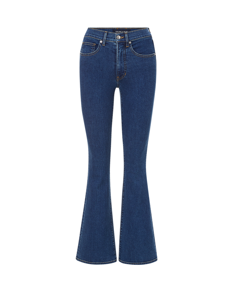 Beverly Loafer Length Skinny-Flare Jean