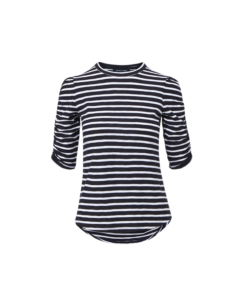 Waldorf Ruched-Sleeve T-Shirt