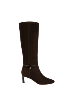 Kenzie Mid-Heel Tall Boot | Wide-Calf