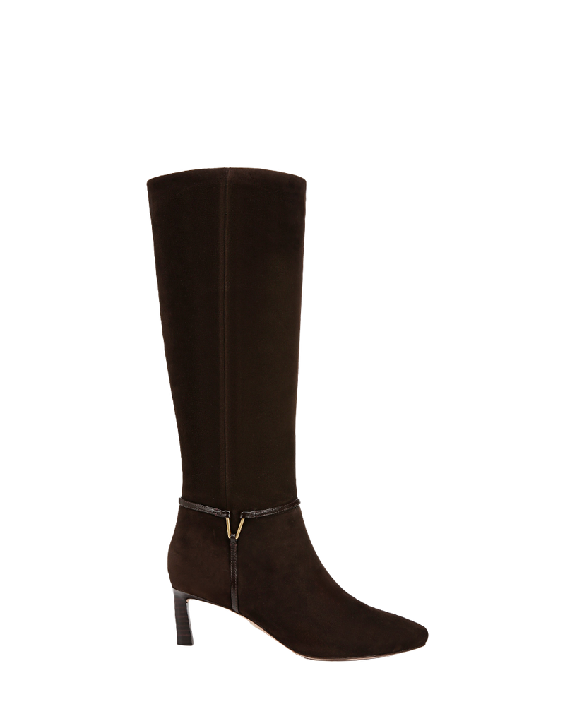 Kenzie Mid-Heel Tall Boot | Wide-Calf