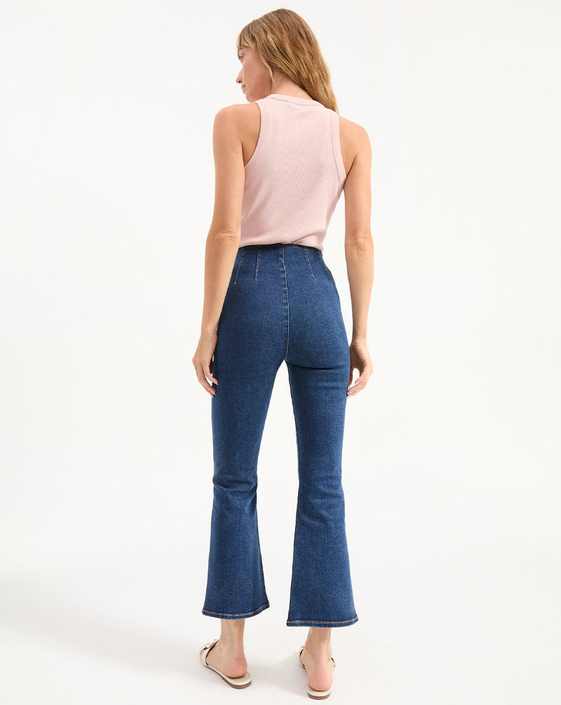 Carson Off-Duty Kick-Flare Jean