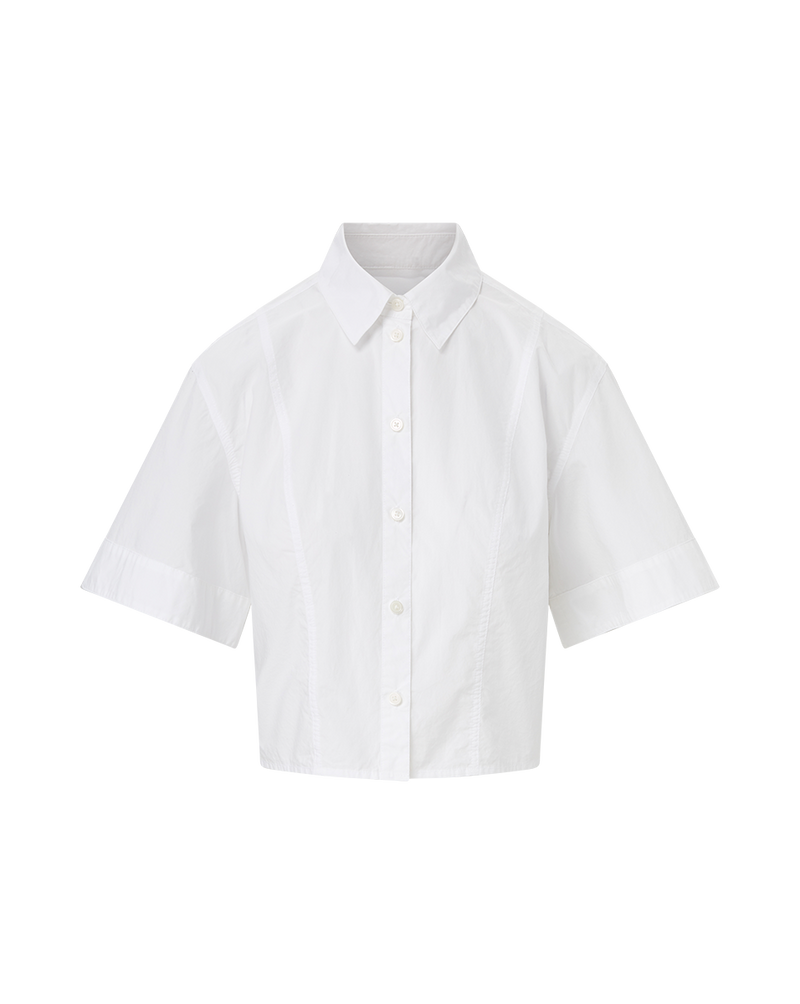 Claire Cropped Shirt