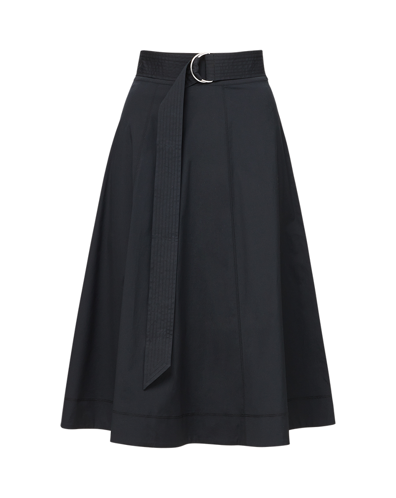 Facia A-Line Midi Skirt