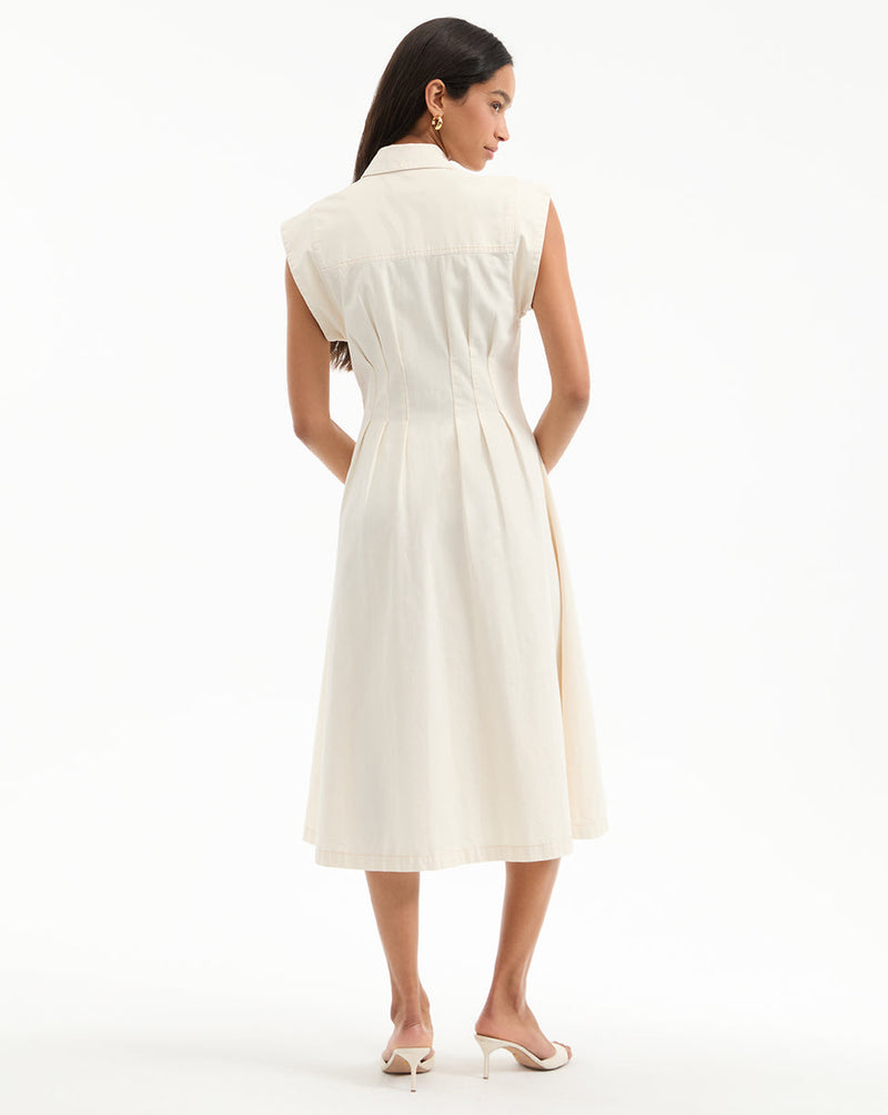 Ruben Cotton Midi Dress