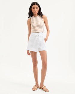 Agee Belted Wrap Skort