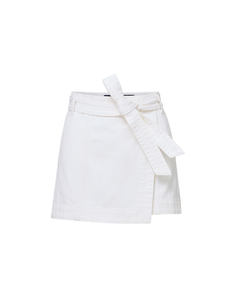 Agee Belted Wrap Skort