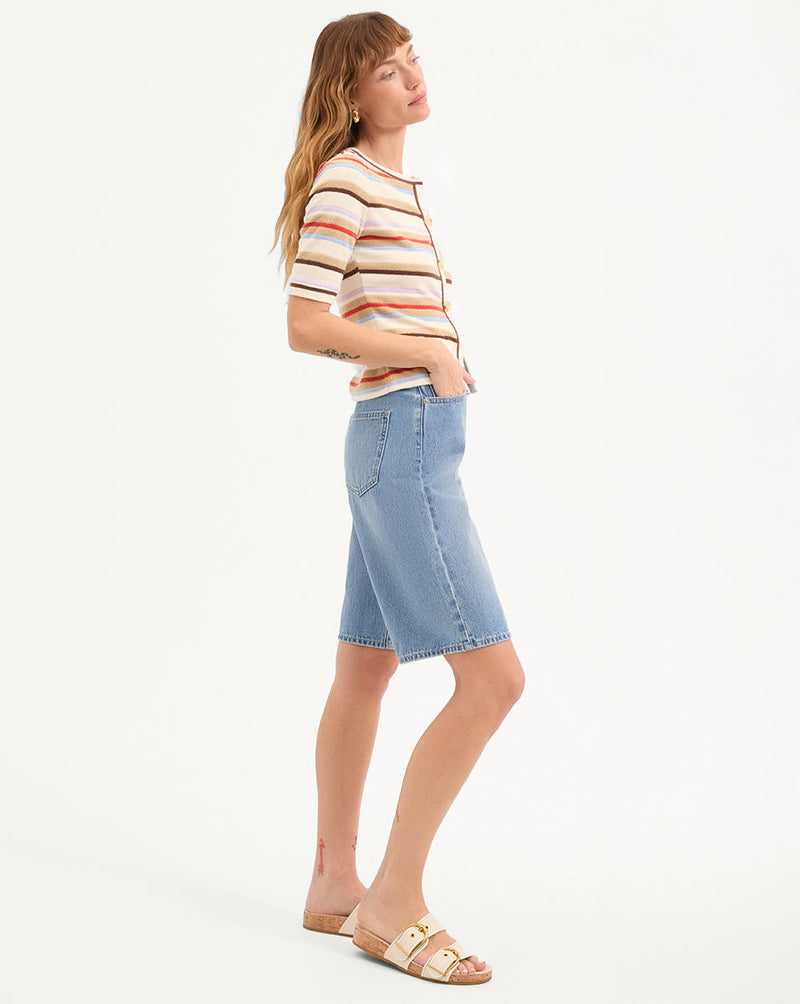 Charlotte Longline Denim Short