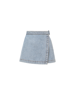 Diaz Denim Wrap Skort