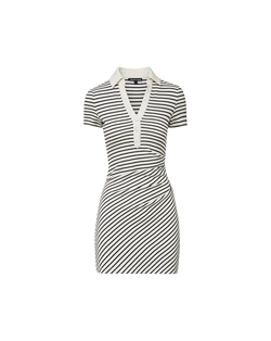 Lanier Striped Polo Dress
