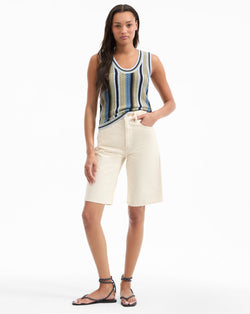 Charlotte Longline Denim Short