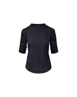 Waldorf Ruched-Sleeve T-Shirt