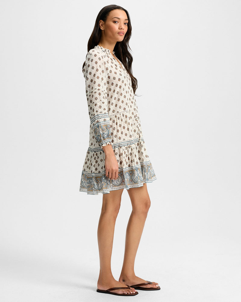 Belissa Paisley Mini Dress