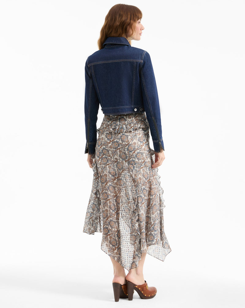 Patty Cropped Denim Jacket