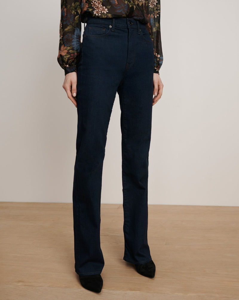 Crosbie Slim Wide-Leg Jean