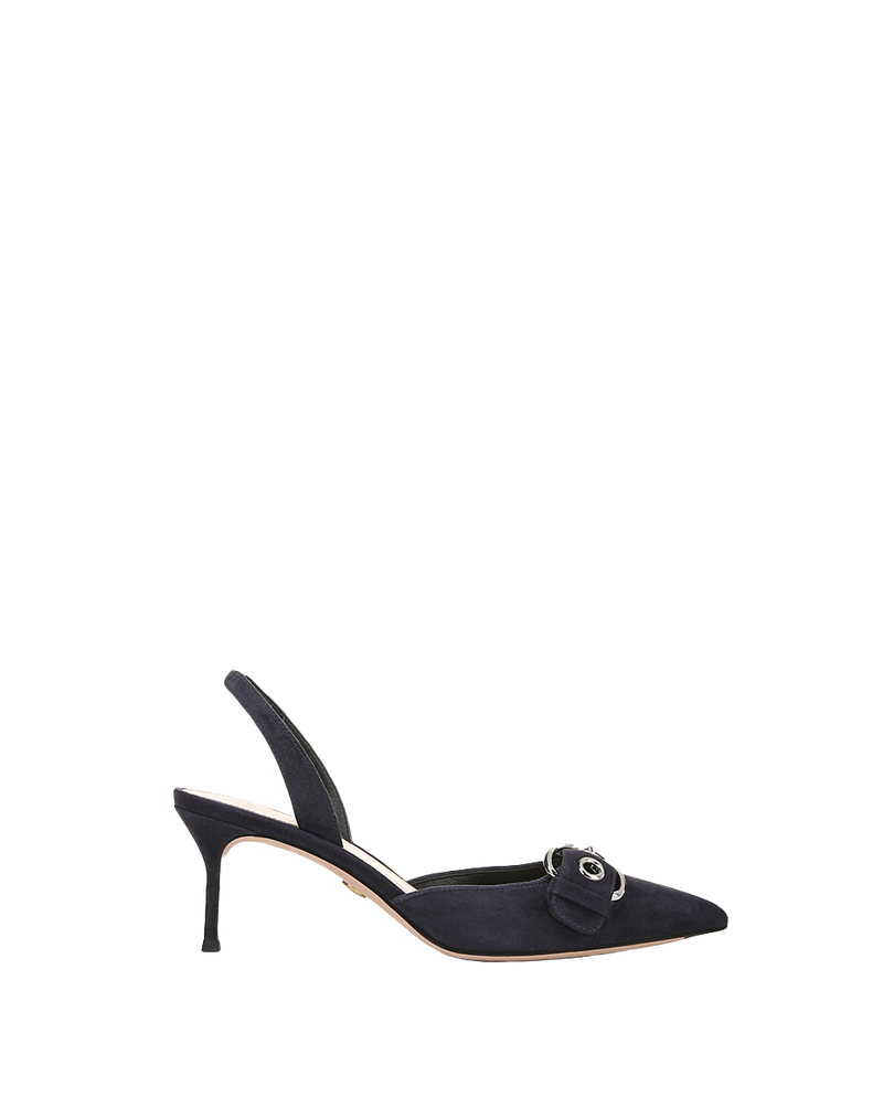 Roxy Suede Slingback Pump