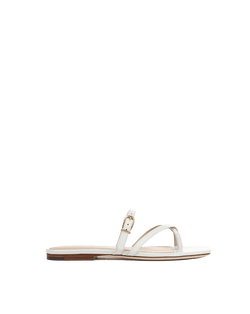 Marthe Embossed Leather Sandal