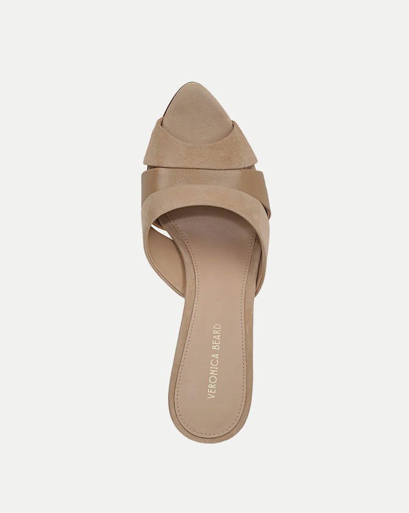 Cassiel Suede Slide Sandal