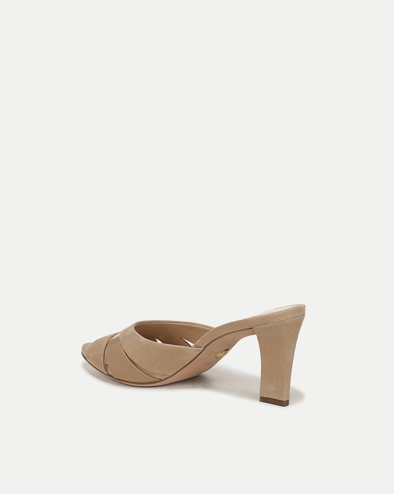 Cassiel Suede Slide Sandal