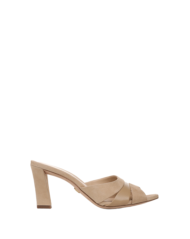 Cassiel Suede Slide Sandal