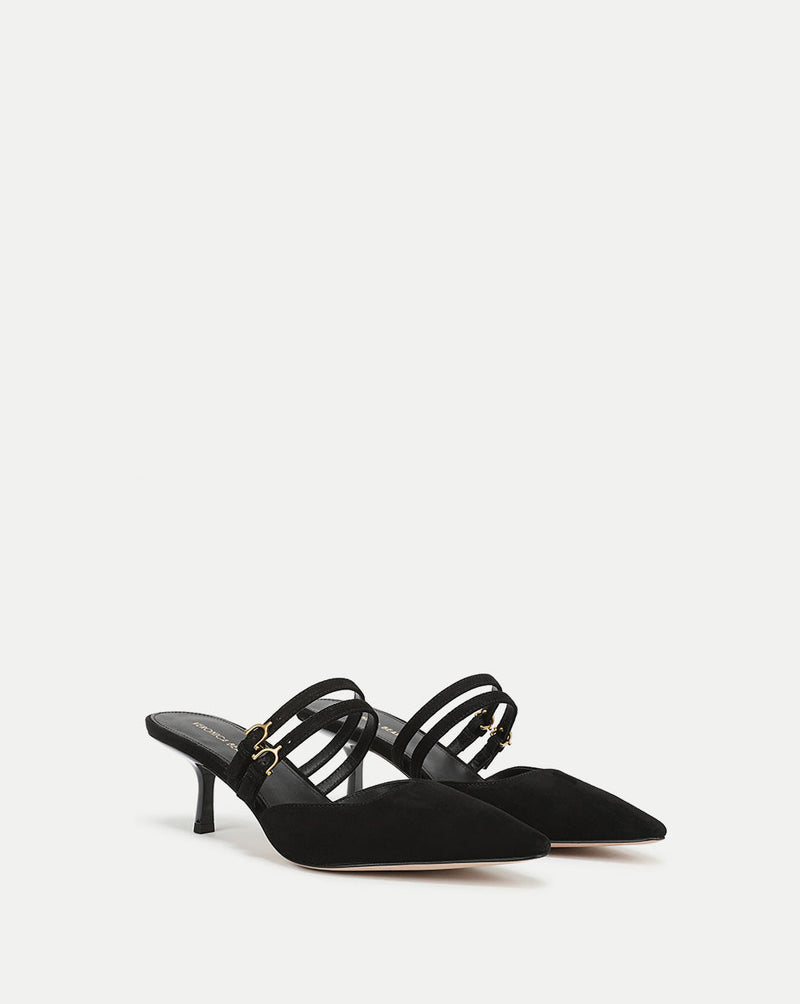 Corrie Kitten-Heel Mule