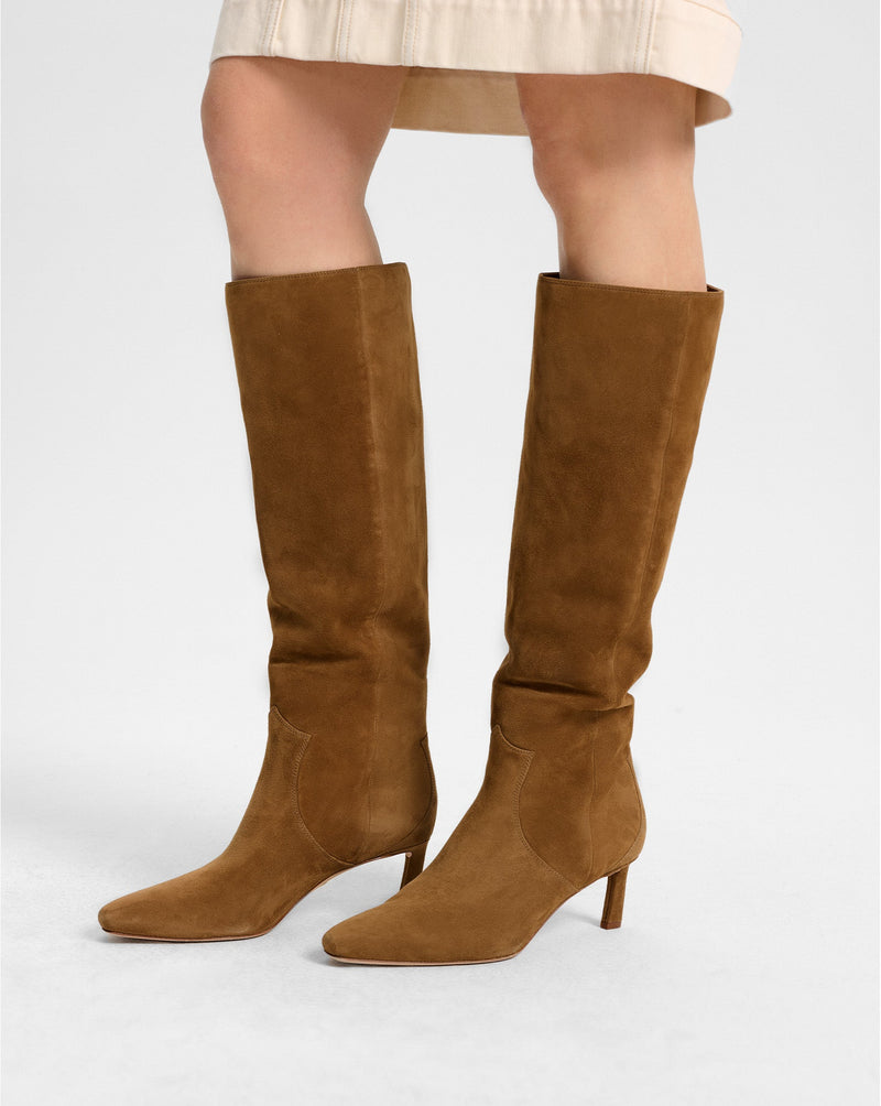 Kinna Wide-Calf Tall Boot