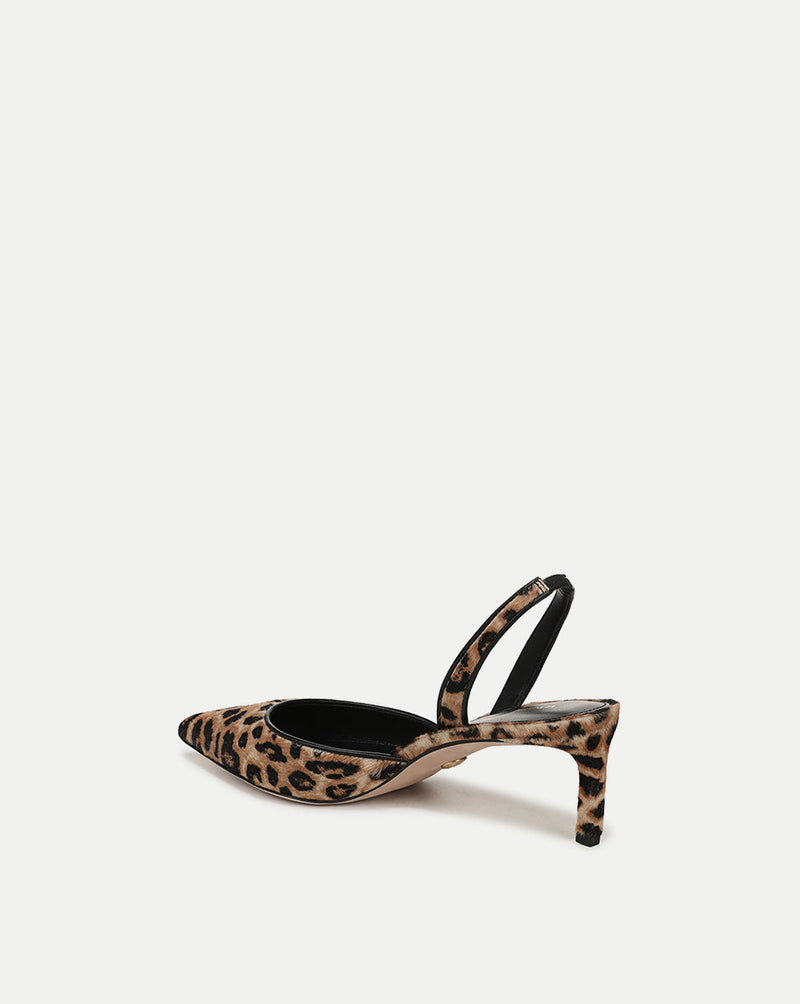 Caroline Suede Slingback Pump