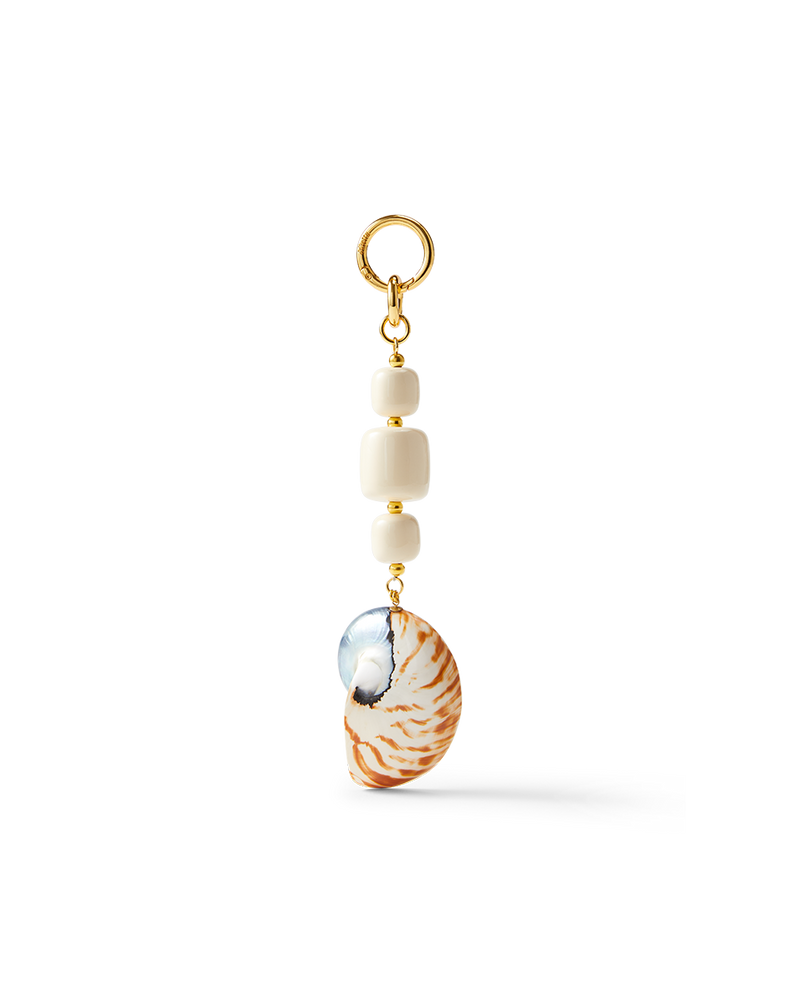 Nantucket Shell Bag Charm