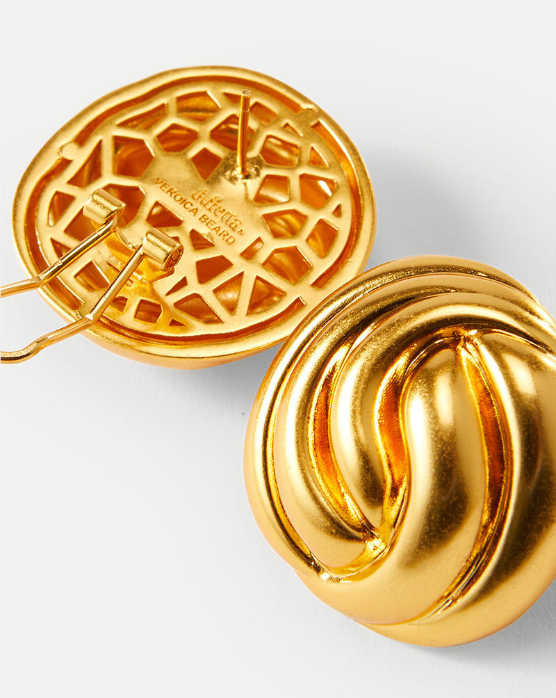 Knot Gold Earrings