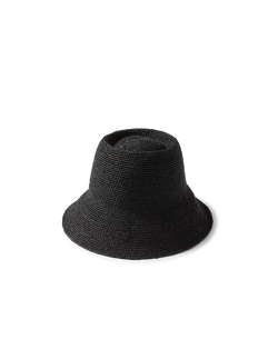 Felix Raffia Straw Bucket Hat