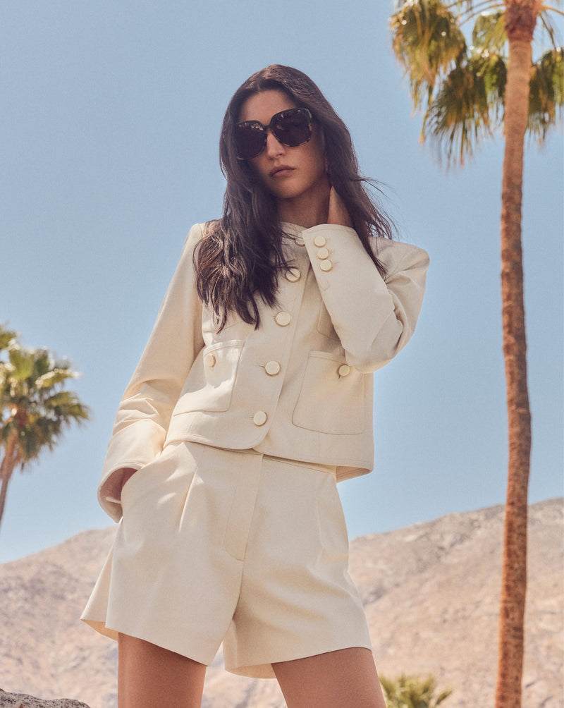 Cirtane Collarless Jacket